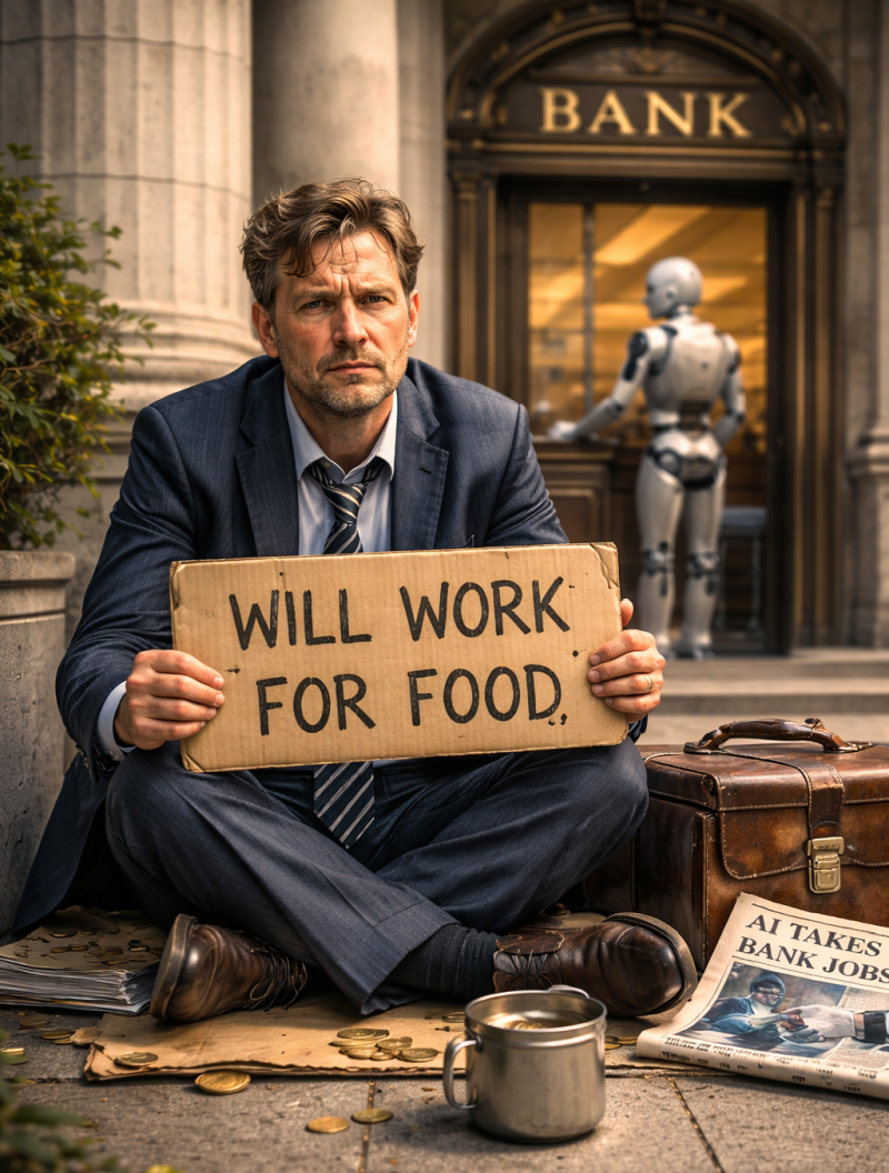 ‘AI bedreigt meer dan 200.000 Europese bankbanen’